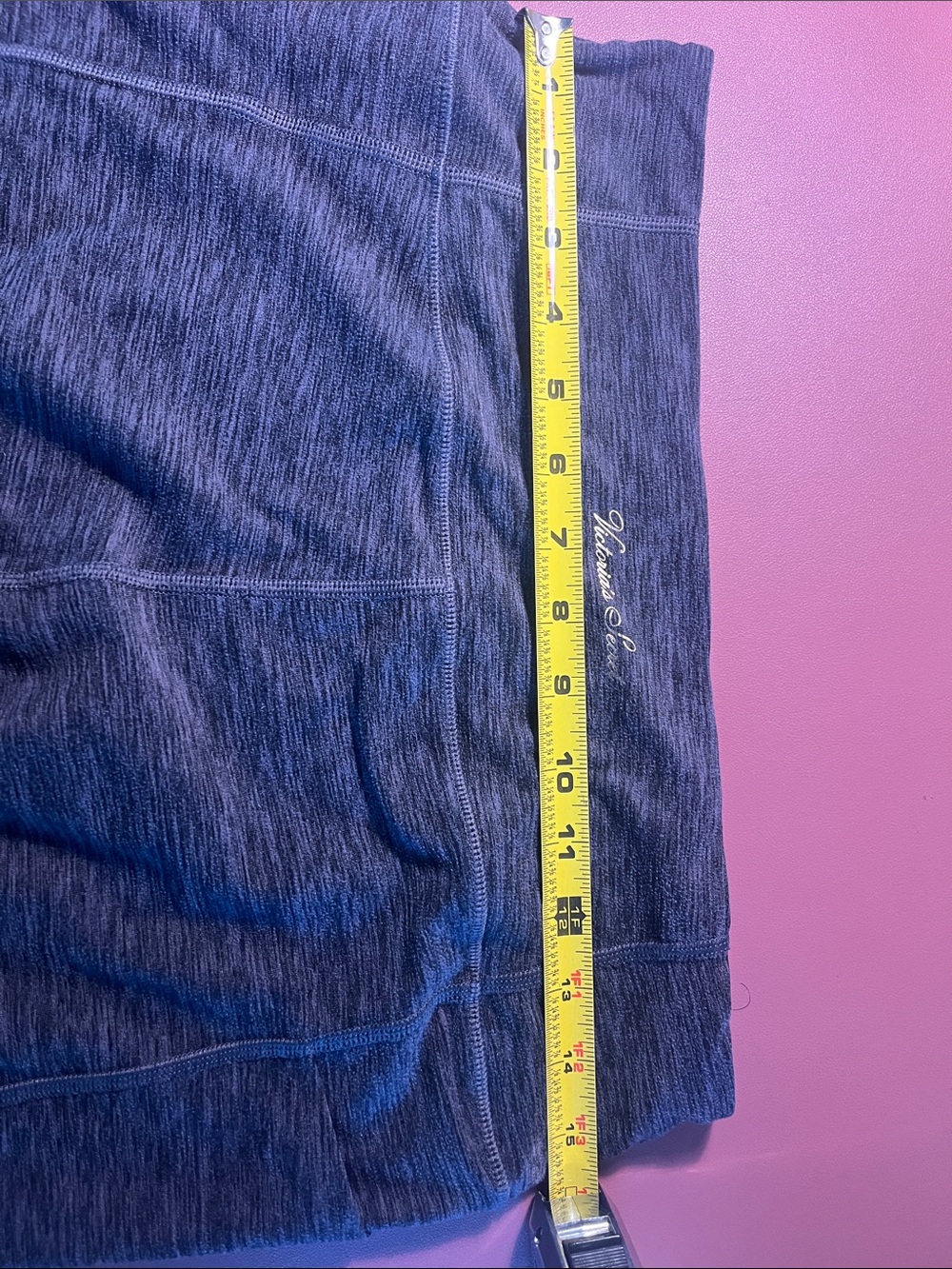 Heather Gray and Black Active Leggings Set 2 PAIRS - Picture 2 of 12